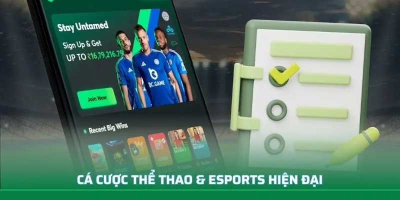 Cá cược thể thao & Esports hiện đại