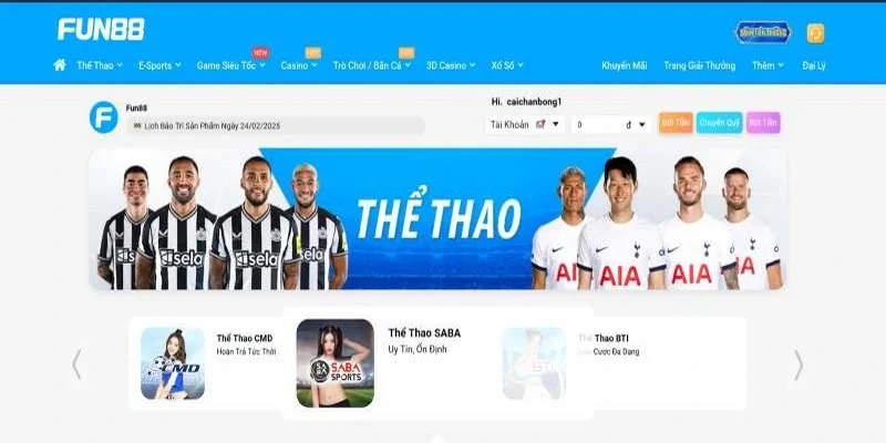 Trải nghiệm cá cược thể thao siêu hấp dẫn từng hình thức