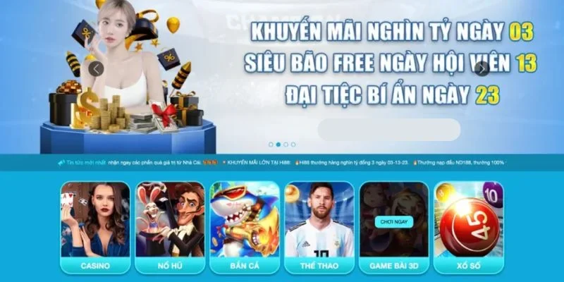 Điểm danh các chuyên mục đình đám tại nhà cái