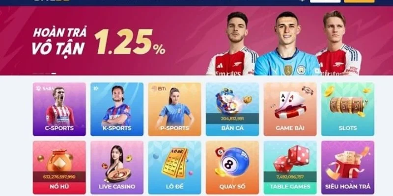 Kho tàng trò chơi tại thương hiệu cực khủng với đa dạng thể loại